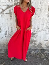 Women's V-Neck Leopard Print & Solid Jumpsuit