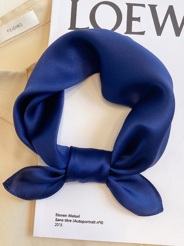 Châle et écharpe décontractés de couleur unie 