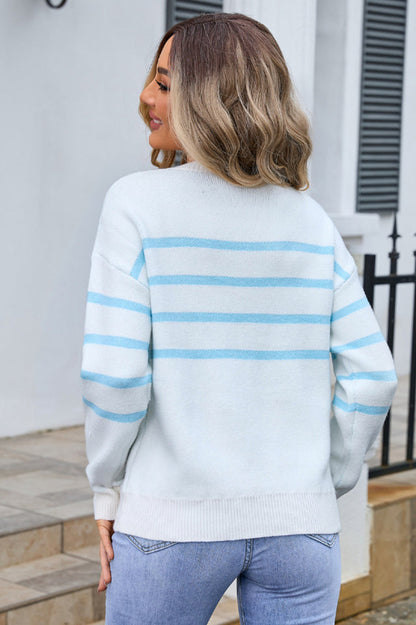 Jacquard Knit Sweater