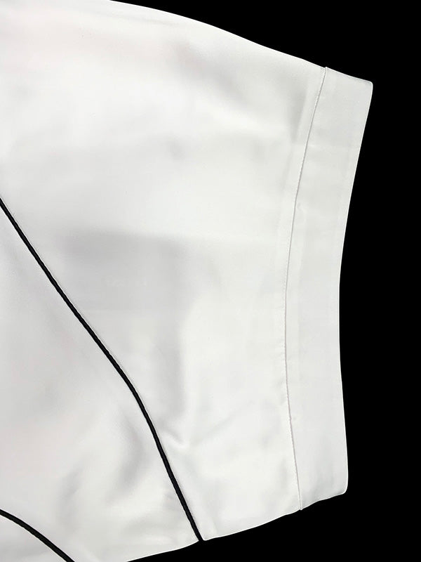 Jupes asymétriques amples à imprimé asymétrique et à fentes 