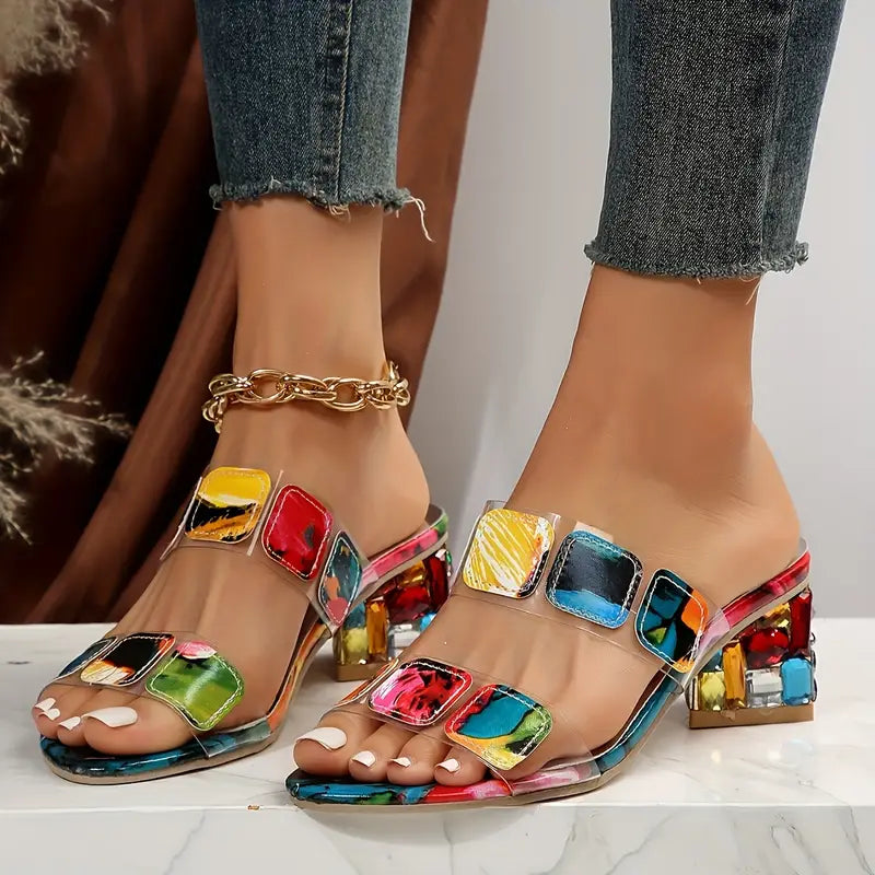 Nyla | Women's Flat Sandals Wide Fit