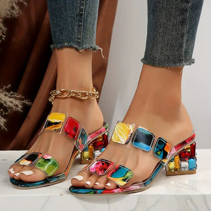 Nyla | Women's Flat Sandals Wide Fit