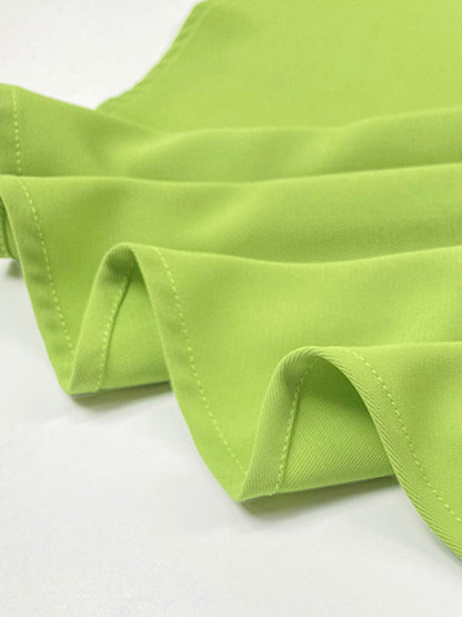 Batwing Sleeves Loose Hollow Solid Color Split-Joint Cold Shoulder Jumpsuits