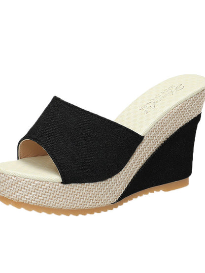 Printed Open Toe Sandals
