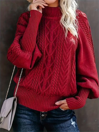 Mia™ | Casual Long Sleeve Sweater