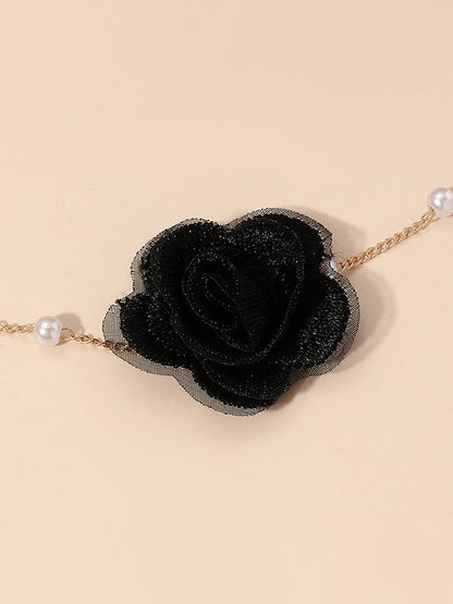 Three-Dimensional Flower Necklaces Accessories