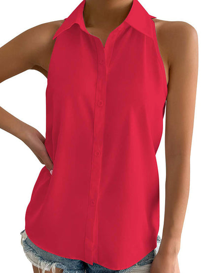 Lockere, einfarbige Blusen mit geteiltem Revers in Übergröße 