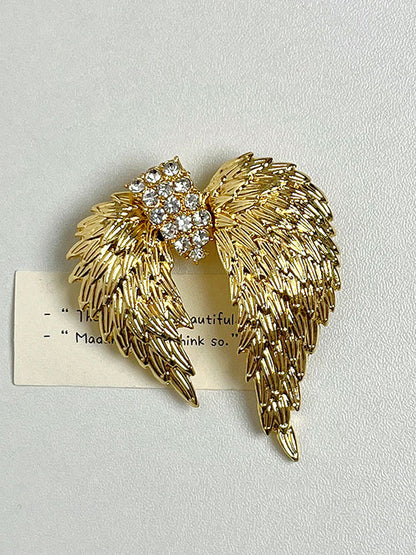 Geometric Rhine Stones Brooch Accessories