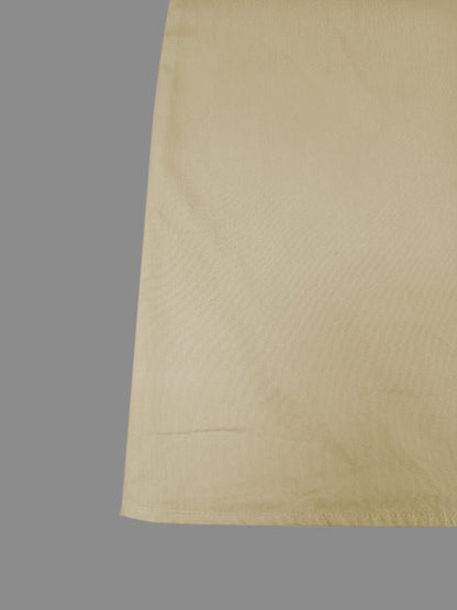 A-Line Loose Pleated Tied Round-Neck Midi Dresses