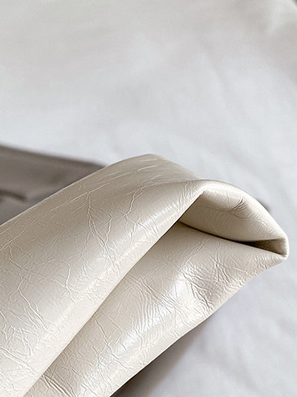 Geometric Split-Joint Zipper Bags Crossbody Bags