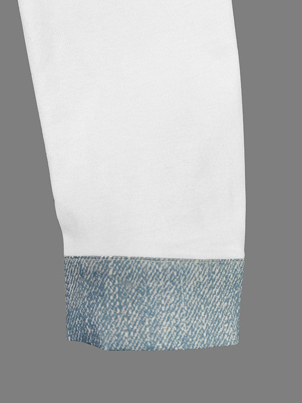 Long Sleeves Skinny Buttoned Split-Joint Lapel Blouses&Shirts Tops