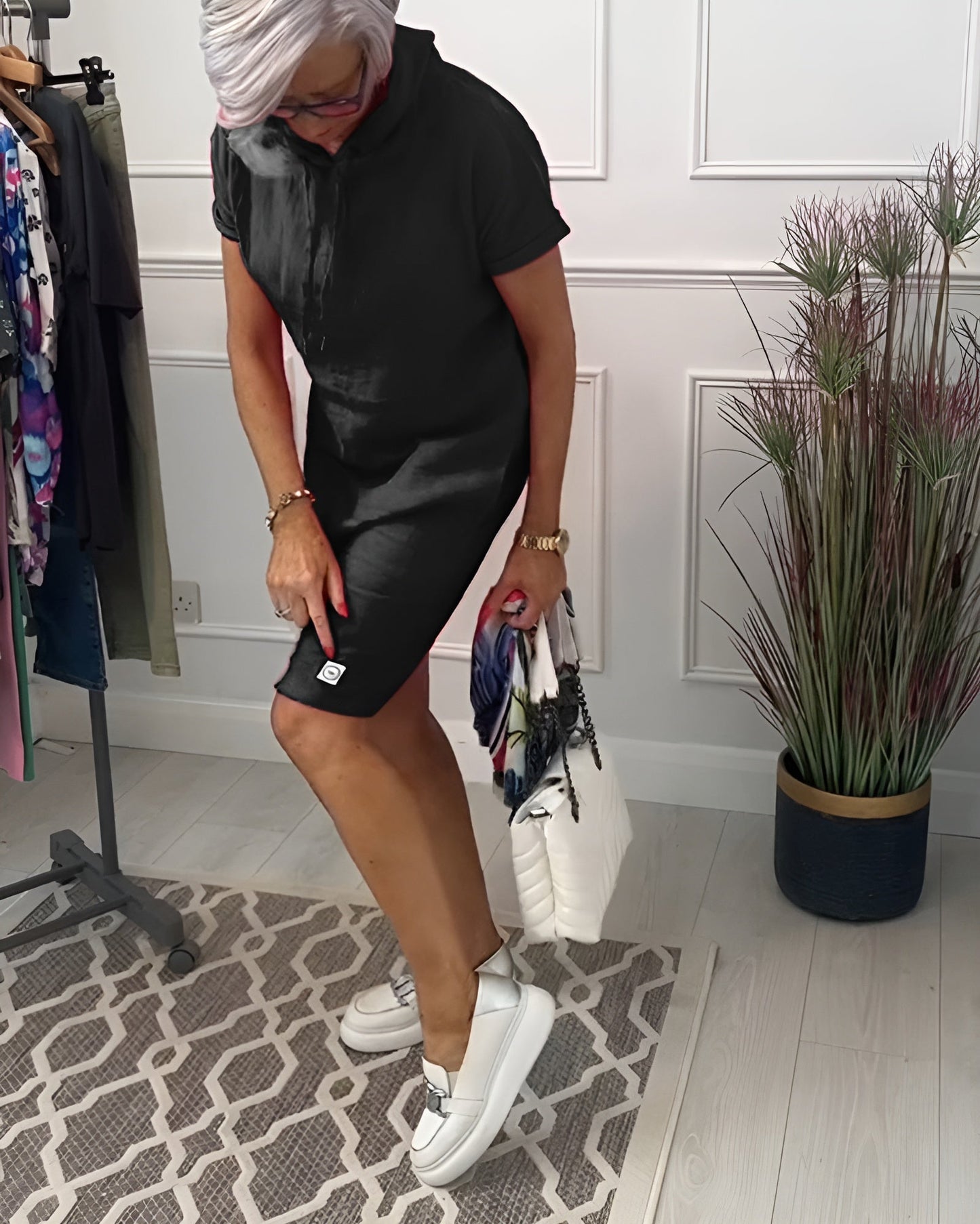 Tina™ | Relaxed Hoodie Dress