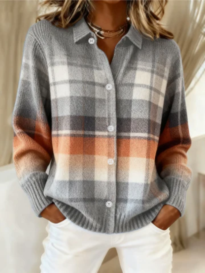 Marilyn™ | Checkered Blouse