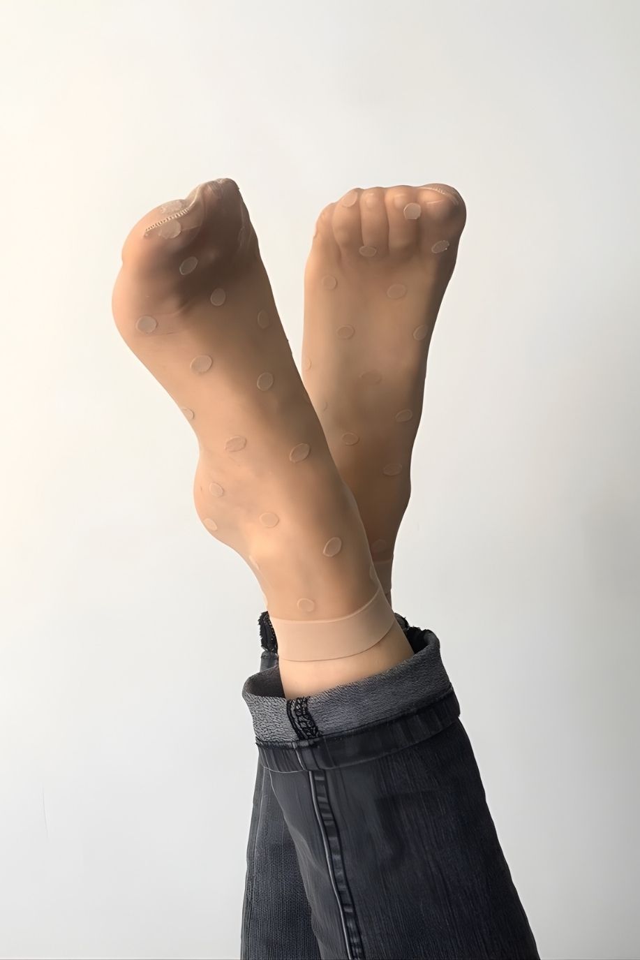 2-Pack Sheer Polka Dot Socks