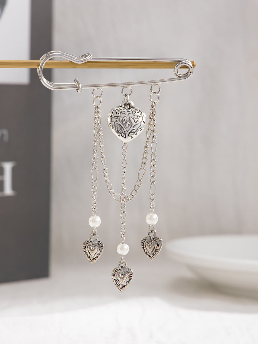 Heart Shape Brooch Accessories