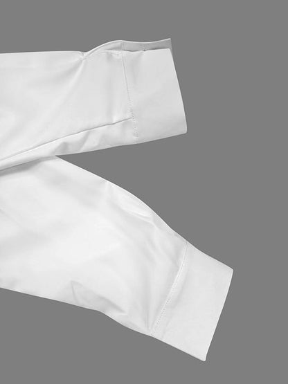 Chemisiers amples asymétriques à imprimé floral, à volants et à revers fendus sur les côtés 