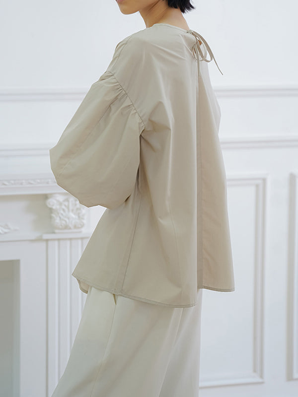 Halbarm Lose Einfarbig V-Ausschnitt Blusen &amp; Hemden Tops 