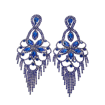 Angelica Diamante Statement Earrings