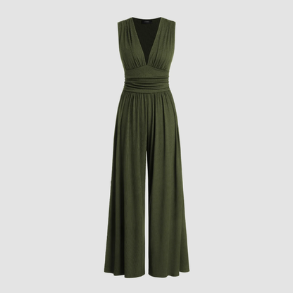 Dorothy™ | Stretch Comfort Wide-Leg Jumpsuit