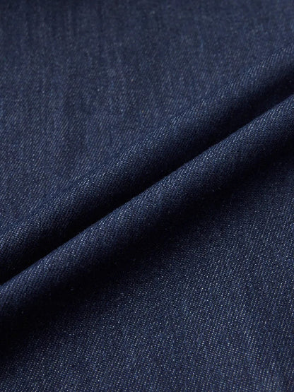 High Waisted Pleated Split-Joint Wide Leg Jean Pants