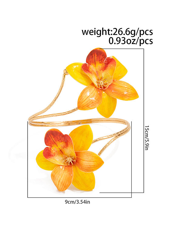 Chains Flower Shape Armlet Accessories Earrings Accessories Necklaces Accessories
