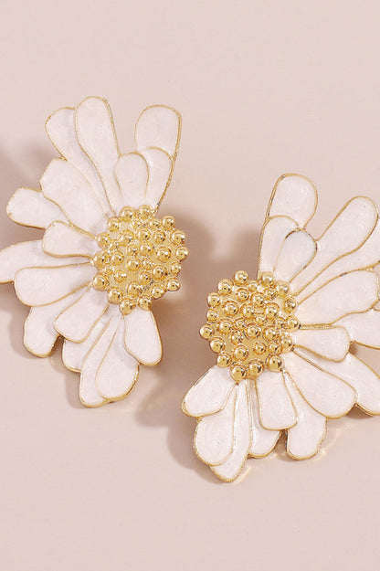 Sibyl Demi Flower Earrings