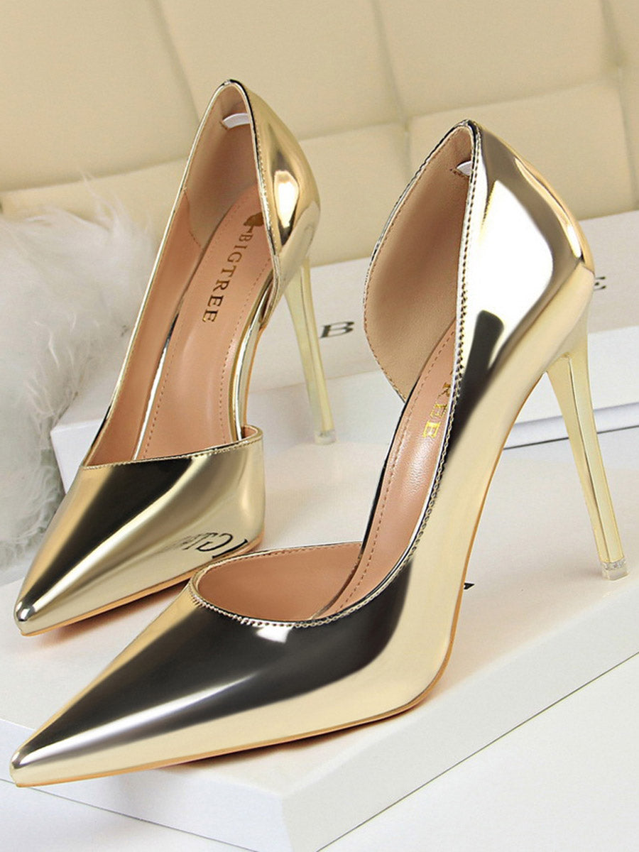Solid Color Pumps