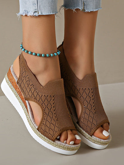 Hollow Open Toe Sandals