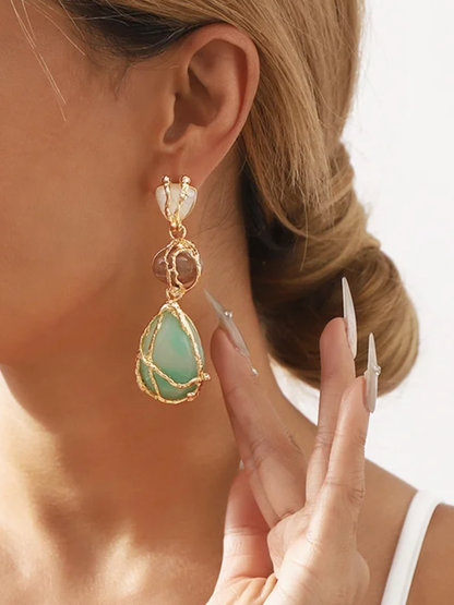 Geometric Asymmetric Earrings Accessories