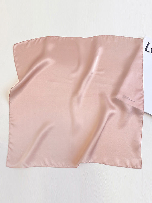 Châle et écharpe décontractés de couleur unie 