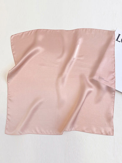 Châle et écharpe décontractés de couleur unie 