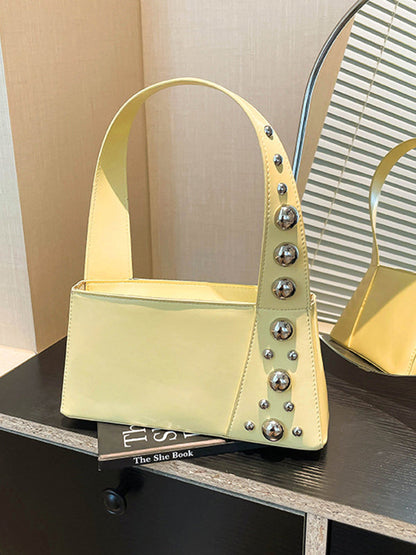 Asymmetric Rivet Split-Joint Mini Bags