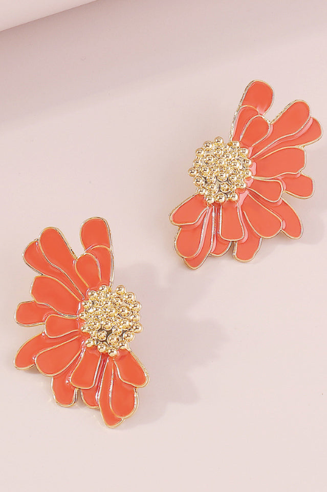 Sibyl Demi Flower Earrings