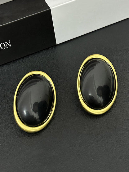 Geometric Split-Joint Earrings Accessories