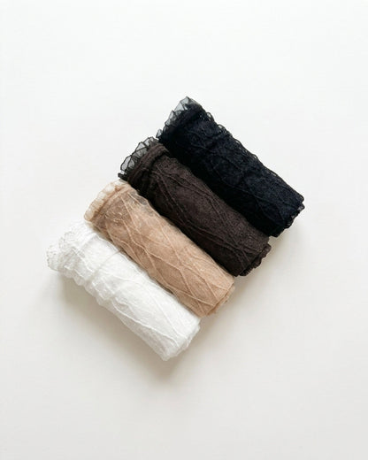 Bundled Packs, Rosalie Lace Sheer Socks