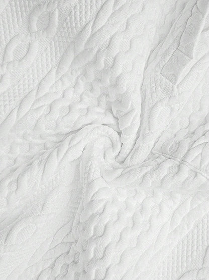 Long Sleeves Loose Pockets Solid Color Split-Joint V-Neck T-Shirts Tops