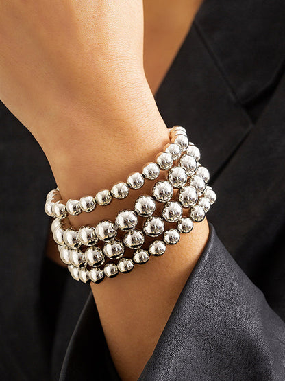 Beaded Solid Color Bracelet Accessories