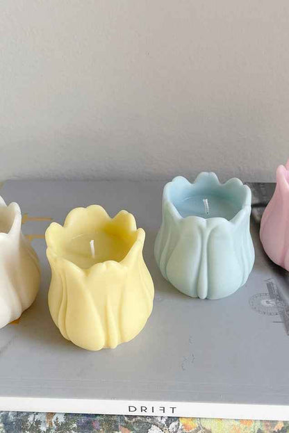Tulip Candle, Set of 2