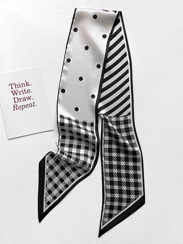 Original Polka-Dot Striped Plaid Shawl&Scarf