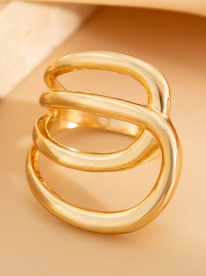 Geometric Bracelet Accessories Rings Accessories C GOLD One_size