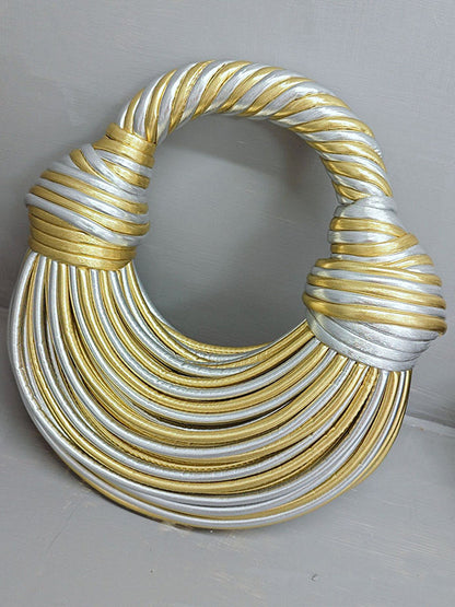 Geometric Zipper Handbags