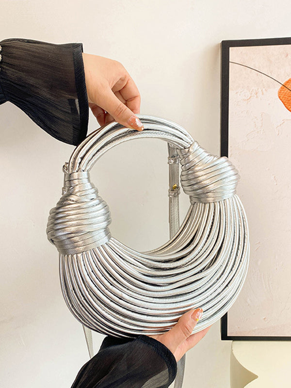 Geometric Zipper Handbags