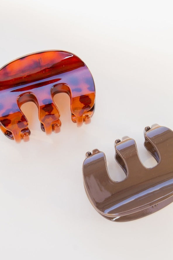 Oblong Cutout Claw Clip