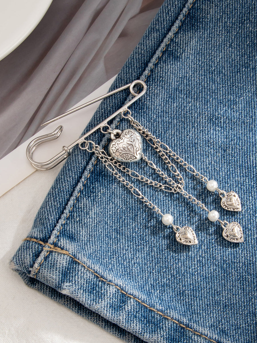 Heart Shape Brooch Accessories