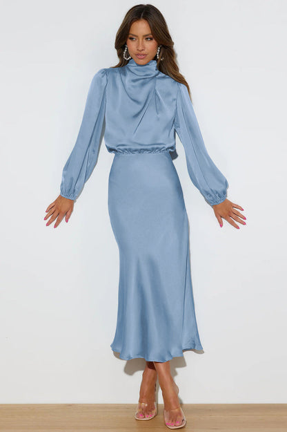 From The Source High Neck Bridal Dress