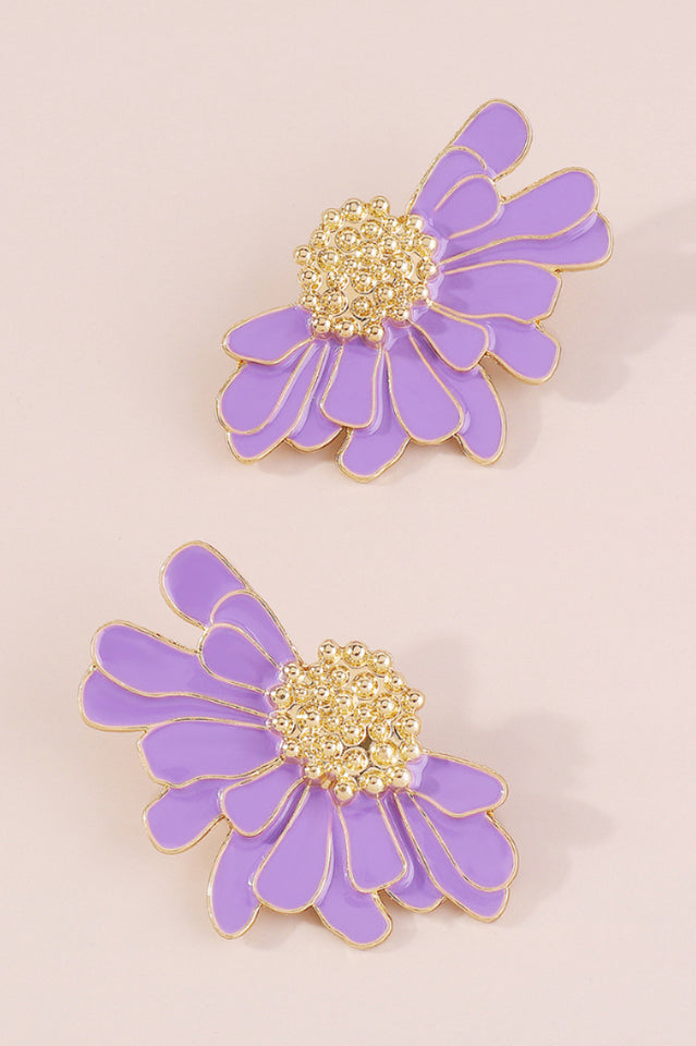 Sibyl Demi Flower Earrings
