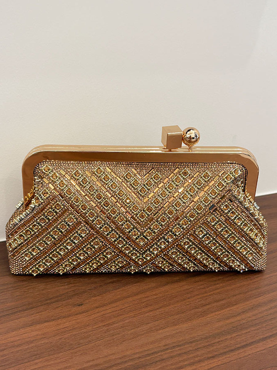 Solid Color Geometric Handbags