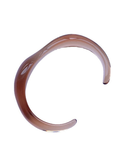 Bracelet en résine original simple et chic 