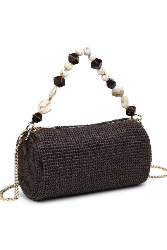 Rachel Straw Clutch
