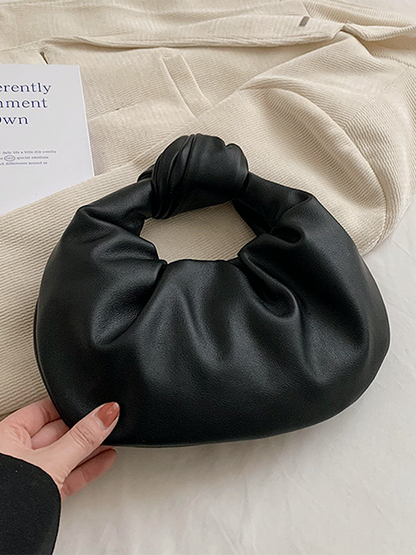 Bowknot Plissee Einfarbig Handtaschen Zubehör 